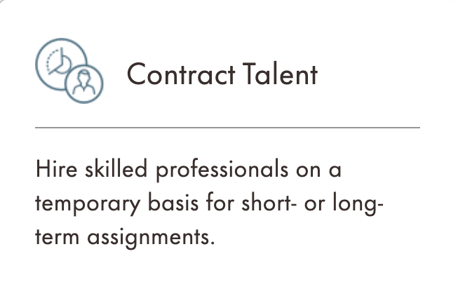 Contract Talent